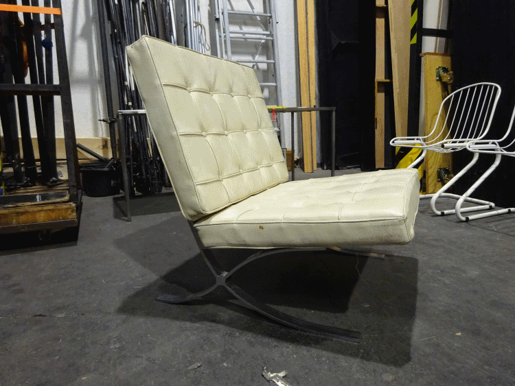 "Barcelona Chair“ (Nachbau)