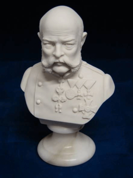 Kaiser Franz Joseph - Büste