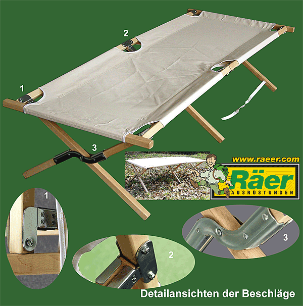 RÄER Armeeartikel für Bühnen-Dekozwecke
