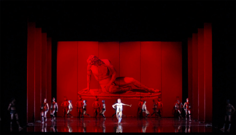 Ballettdekoration „Spartakus“