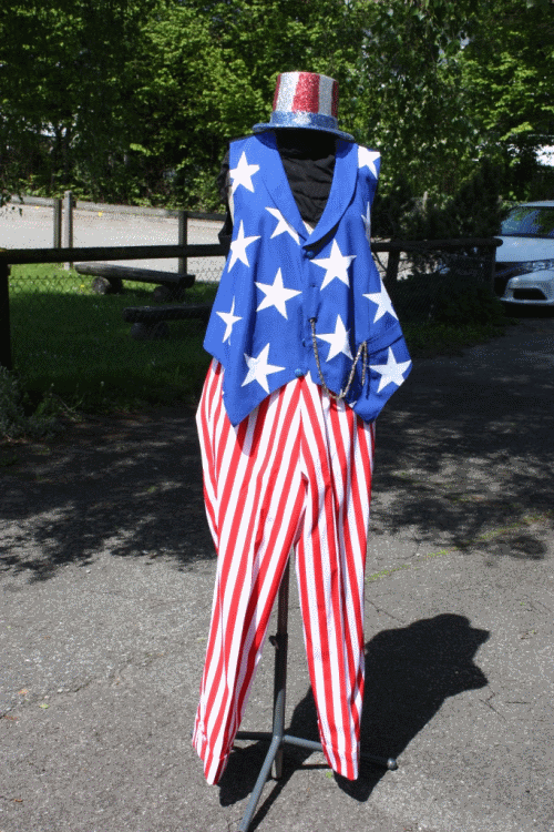 „Uncle Sam“ Weste und Hose