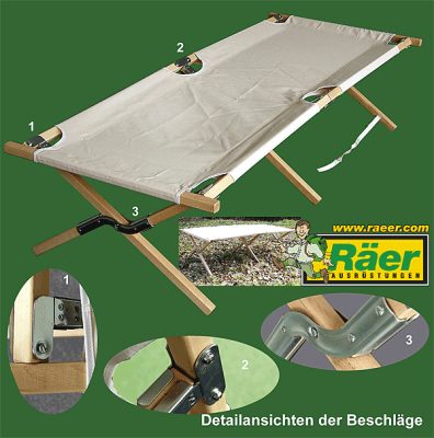 RÄER Armeeartikel für Bühnen-Dekozwecke