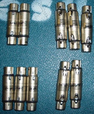 Neutrik NA3FF XLR-Adapter