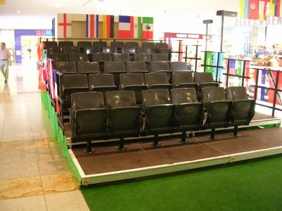 Stadionsitzbänke für Bütec Podeste