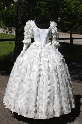 Biedermeier-Hochzeitskleid