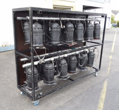 4 x Major 6er Bars mit PAR 64
